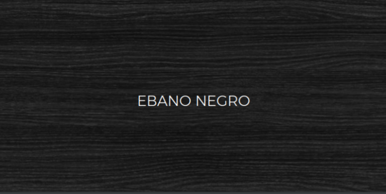 Melamina Clásica - Ebano negro - Rural oeste SRL